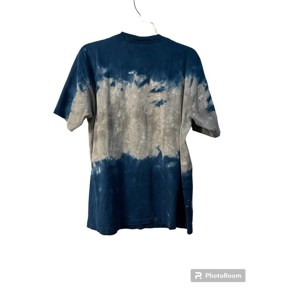 NFL Team Apparel - NEW ENGLAND PATRIOTS Tie Dye T-Shirt Size Large Made In USA - Picture 7 of 7